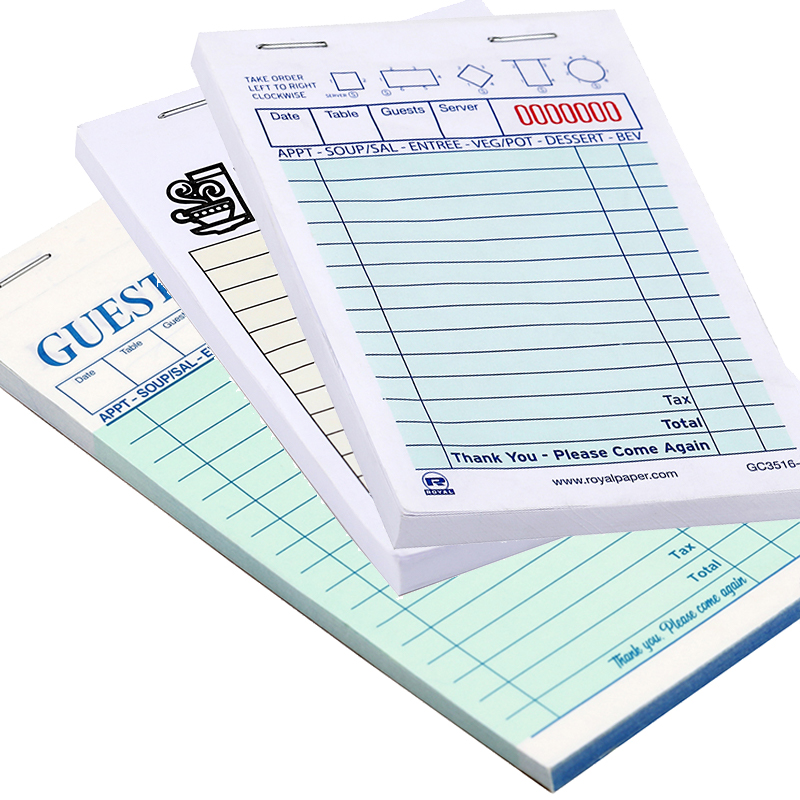 Carbonless NCR Paper Business Receipt | book printing services