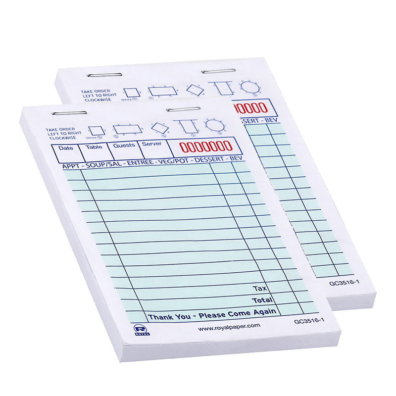 Carbonless NCR Paper Business Receipt | book printing services