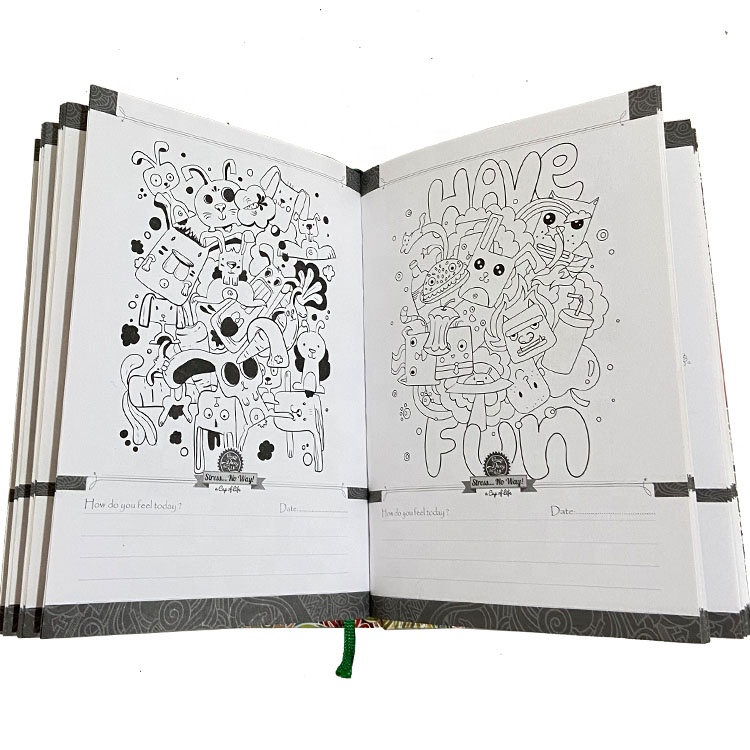 Custom hardcover book printing cheap price, custom hardback book