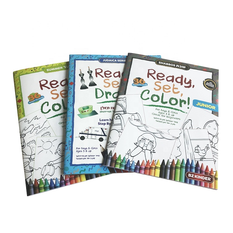 Professional Children Coloring Bulk Story Books Printing book